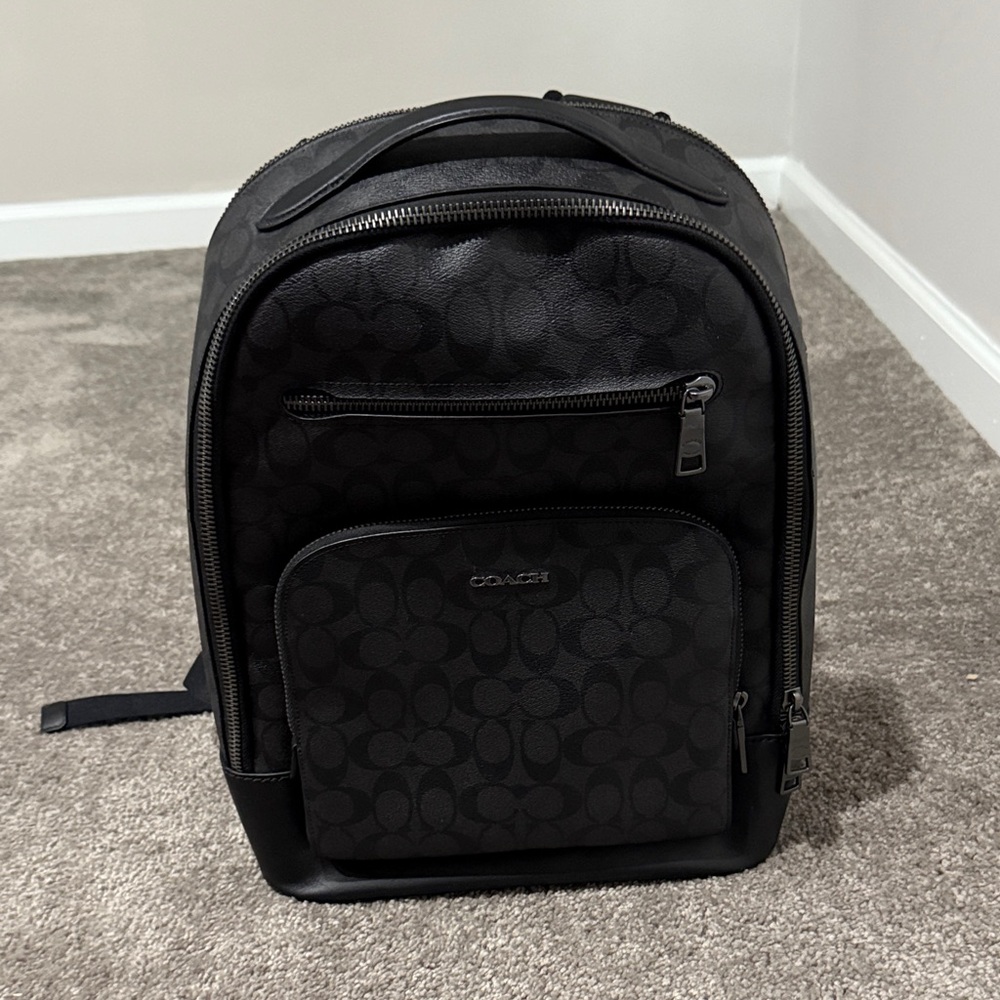 Coach Signature Black Men's Backpack